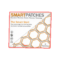SmartPatches smartpatches hangoverprevention preventhangover patchup Sticker