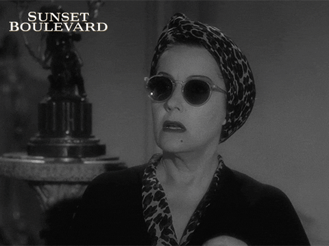 Gloria Swanson Sunglasses GIF by Paramount Movies