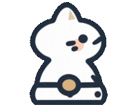 eveoart cat cat gif kitty cat spinning cat Sticker