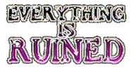 imerliighoulz purple dark goth imerlii Sticker
