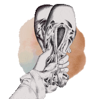 Illustration Ballet Sticker