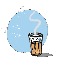 Tea Time Sticker