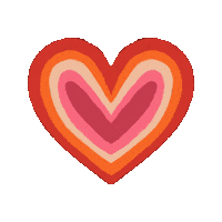 In Love Heart Sticker