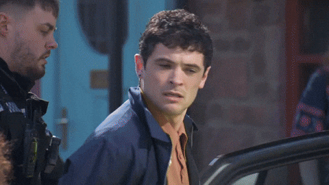 Police Rex GIF by Hollyoaks