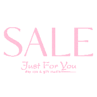 Pink Shopping Sticker by Just For You Day Spa