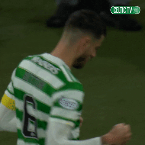 Goal Hoops GIF by Celtic Football Club