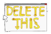 sticker delete by BuzzFeed Animation