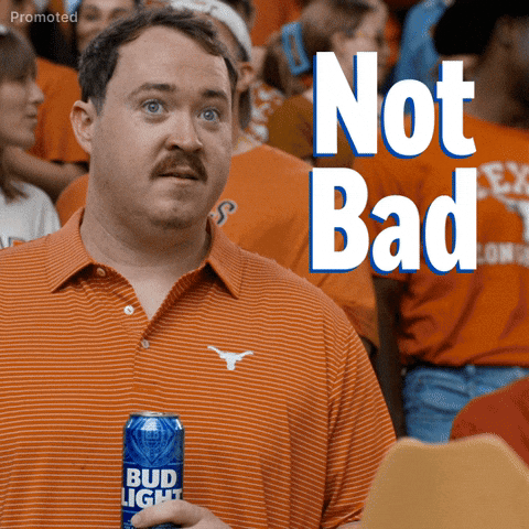 Not Bad GIF by Bud Light