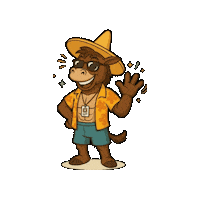 MrSanchosCozumel fun hello summer hi Sticker