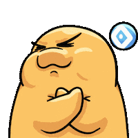 Sassy No Way Sticker by Apeironnft