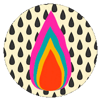 Rainbow Neon Sticker by Carmen Tiffany