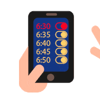 lisaveta_designer good morning morning tired sleeping Sticker
