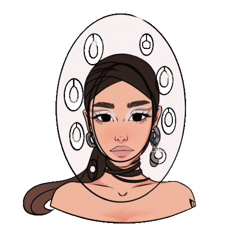 Ariana Grande Rem Sticker