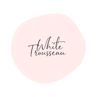 Wt Logo Sticker by White Trousseau