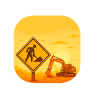 Bom Dia Obras Sticker by apidutos