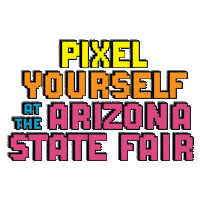 pixel phoenix Sticker by azstatefair