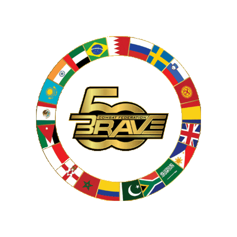 Mixed Martial Arts Mma Sticker by BRAVE Combat Federation