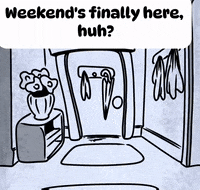 Friday Weekend GIF by Elnaz  Abbasi