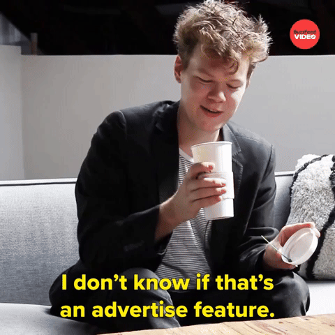 IDK If That's And Advertise Feature