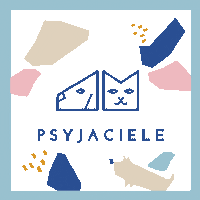 Cat Dog Sticker by Psyjaciele.ocm