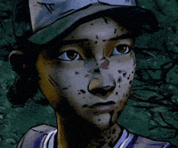 The Walking Dead Game Stare GIF