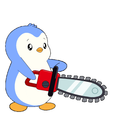 Send It Lets Go Sticker by Pudgy Penguins