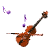 violin clasical Sticker