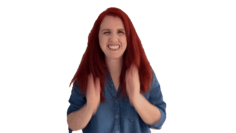mamafurfur giphyupload happy woman clap Sticker