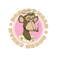 BoredCuban bored ape boredape pixa miami food Sticker
