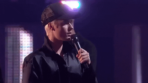 justin bieber thank you GIF by BRIT Awards