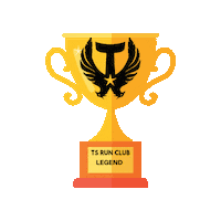 Winner Champion Sticker by TS Run Club