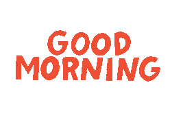 Greeting Good Morning Sticker