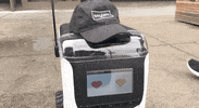 Los Angeles Thank You GIF by Kiwibot