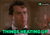 Getting Hot Charlie Sheen GIF by Zypto