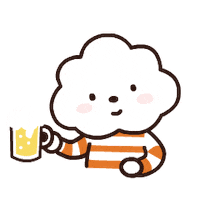 party love Sticker by FLUFFY HOUSE