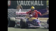 ayrtonsenna ride british williams 1991 GIF