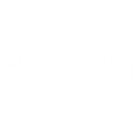 Wednesday Weekday Sticker