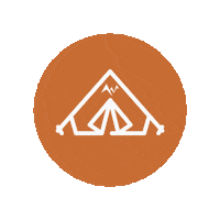 AdventurUsWomen camping camp tent adventurus women Sticker