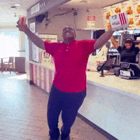 Kfc Happy Dance GIF by Respective