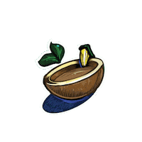 KavasutraKavaBar beach relax bar pineapple Sticker