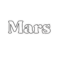 Mars March Sticker