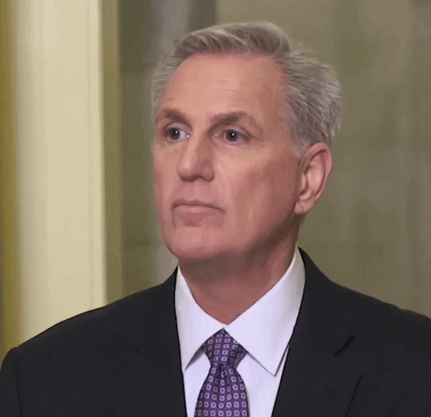 SpeakerMcCarthy giphygifmaker congress press conference kevin mccarthy GIF