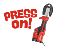 Press Pressing Sticker by RIDGID Tools