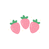 Strawberry Fruits Sticker