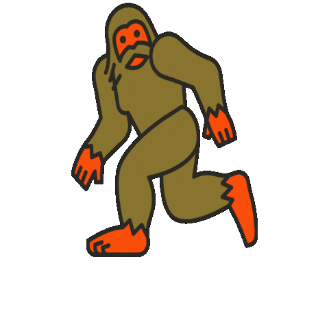 maevechocolate seattle sasquatch maeve big foot Sticker