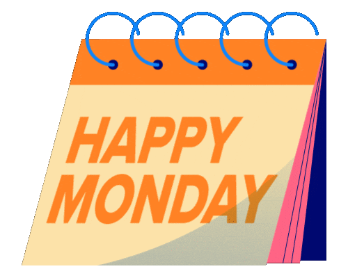 Happy Mondays Monday Sticker by Kalibrr PH