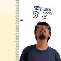 5 Feet Sticker