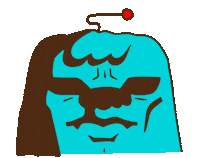 Shocked Sticker by Fun Cican