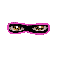 Eyes Shatter Sticker by Tasha Zima