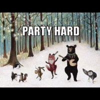 Танцы Пати GIF